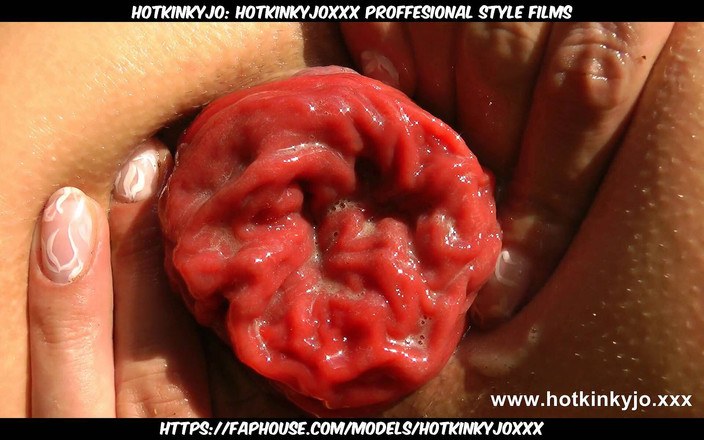 Hotkinkyjo: Hotkinkyjoxxx proffesional style films: Когда мечты сбываются, анальный фистинг и пролапс от Hotkinkyjo