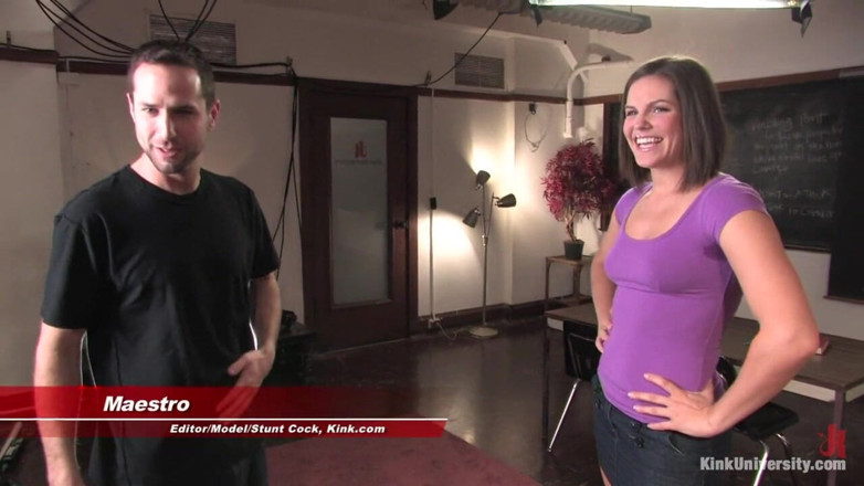 Kink University: Bobbi Starr ile yarak, sakso ve derin gırtlak 101