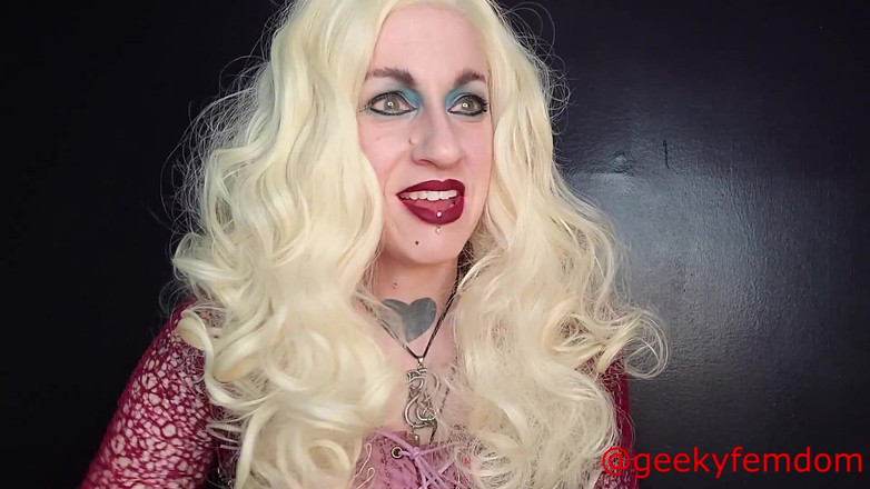Geeky Femdom: Hocus pocus sarah sanderson - piccolo pene