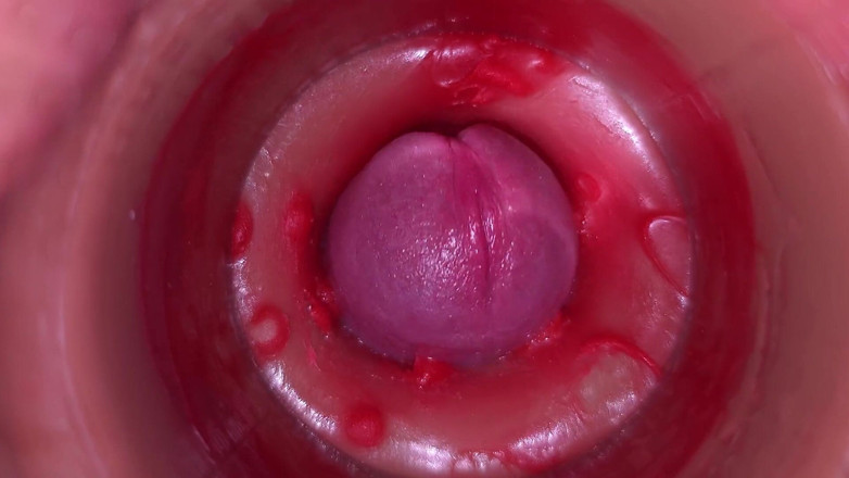 Ladybottox: Kamera di vagina, serviks pov, creampie