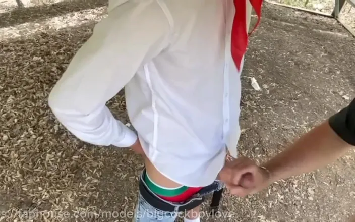 AlexGay: Young Pioneer Friends Fuck in the Ass After Escaping From...