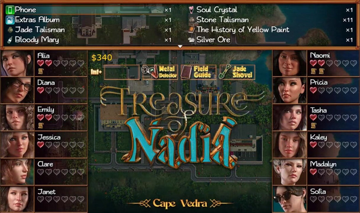 Dirty GamesXxX: Treasure of nadia: tante seksi dengan toket besar lagi asik...