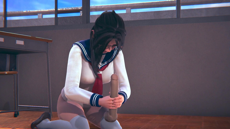 Waifu club 3D: Vysokoškolačka s brýlemi honí učitelovo péro