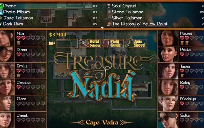 LoveSkySan69: Treasure of Nadia [v14011] loveskysan69 tarafından bölüm 21 oyunu