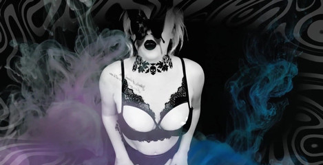 Goddess Misha Goldy: Začněte relaxovat! Dýchej pomalu! Zíráte hluboko do obrazovky! když tě...