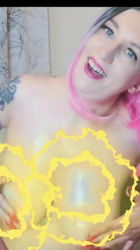 Lady Angela Big Netural Boos Mesmerize Underboob Sutple Piercings