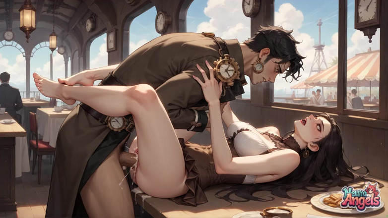 NeuroAngels: Seduzione cremosa di crema bollente: esplosione di crema montata dalla...