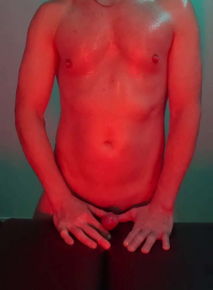 Gay80cum: 기름진 Wanking