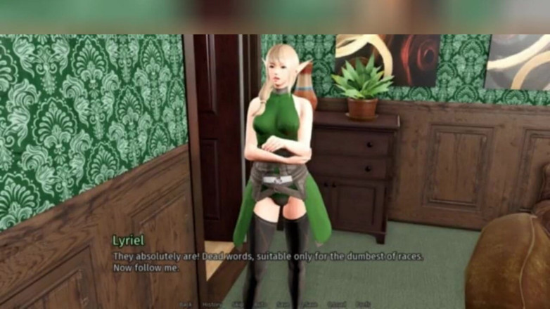 3DXXXTEEN2 Cartoon: Un estudio científico de la madera de la mañana, 3d sexo...
