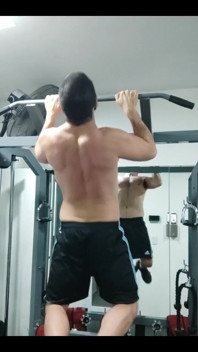 You Suck My Dick After Doing Pull-ups on the Rack?
