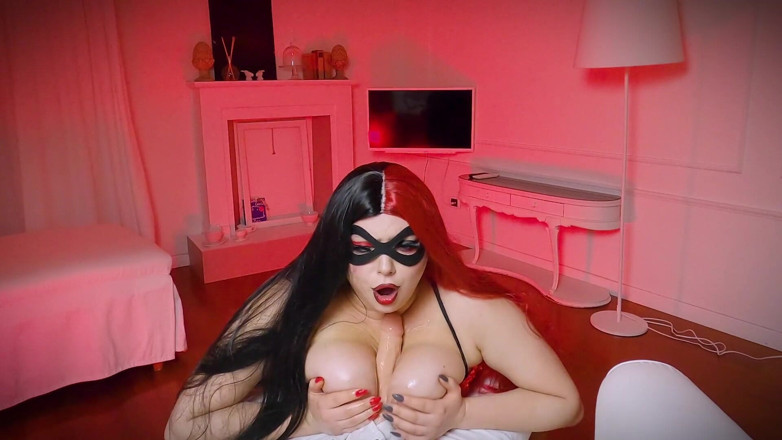 Mila Volker: Bukkake gila harley quinn muncrat