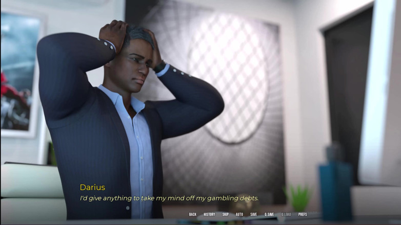 Johannes Gaming: En sécurité, 8 Finn lui a permis de coucher avec Darius