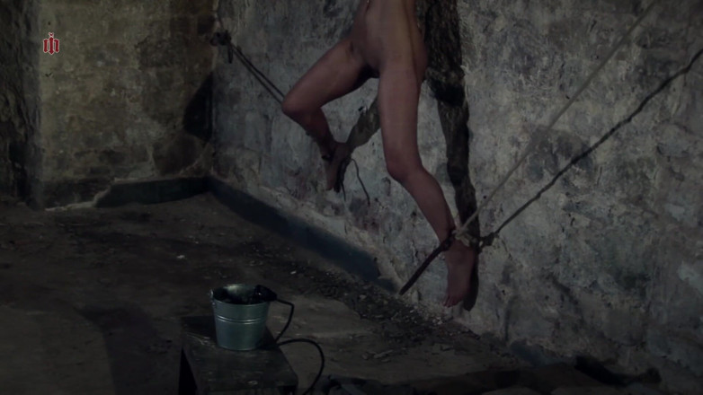 Inquisition and prison world: Hanging at the Wall with Her Legs Spread Wide Apart...
