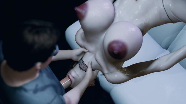 Why fuck so hard: 3d una troia asiatica con tette enormi fa la sua...
