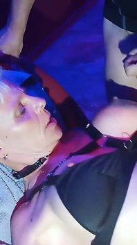 Corabitch s 5 muži na swinger meetingpointu na Gran Canarii