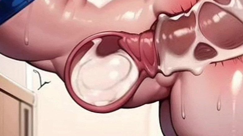 Animate golden: Ejakulasi internal wanita pantat besar