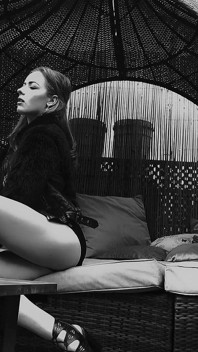 Rosa Brighid Rooftop Bts Video Bw