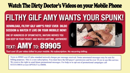 Dirty Doctors Clips: Lulu Lush solo on the sofa