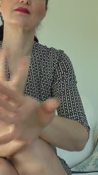 Lady Victoria Valente - Beautiful Hands, Long Natural Fingernails, Close-ups, JOI