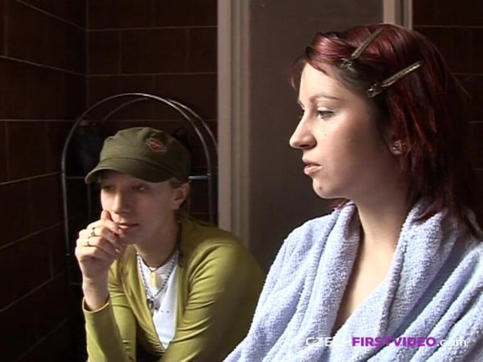 Czech First Video: Czech First Video 25: She Swallows Just Fine