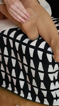 Cozy & Kinky - diapositivas rosadas, calcetines difusos y provocación de nylon con fragancias