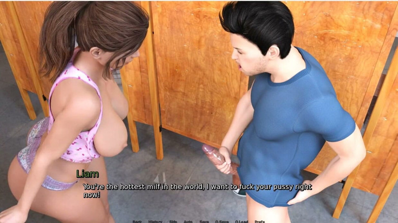 XXX Games Bunk: لورا سر شهواني - اللعب - لعب الأدوار - عطلة - زوجة الأب تساعد أصدقاء ابن الزوج على قضاء حاجته