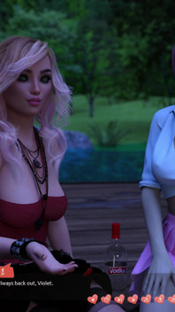 Helping the hotties stories Time 3: Naomis spielerische Momente mit Violet