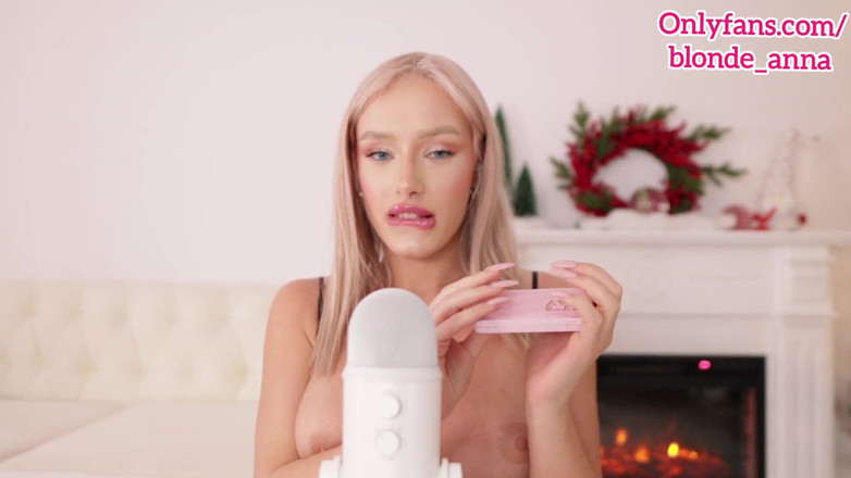 AnnaReyBlonde: Asmr Addictive Tapping JOI