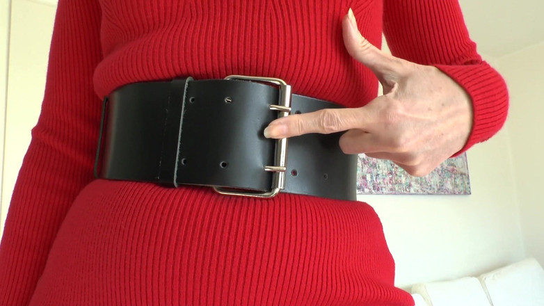 Lady Victoria Valente: Brede strakke riemen deel 77 Dame Victoria Valente