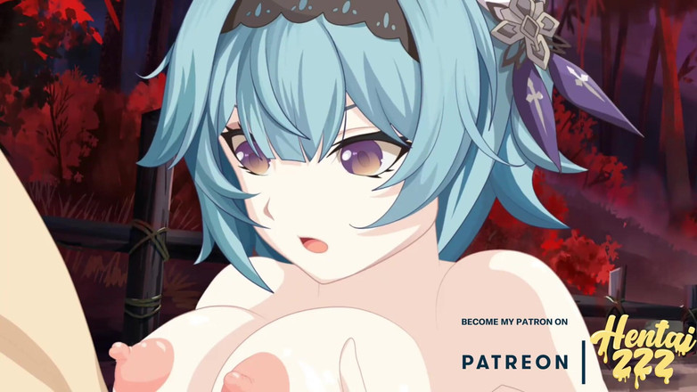 Hentai ZZZ: Eula Titjob Hentai Genshin Impact