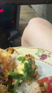 Guess Who's Barbecuing at Night