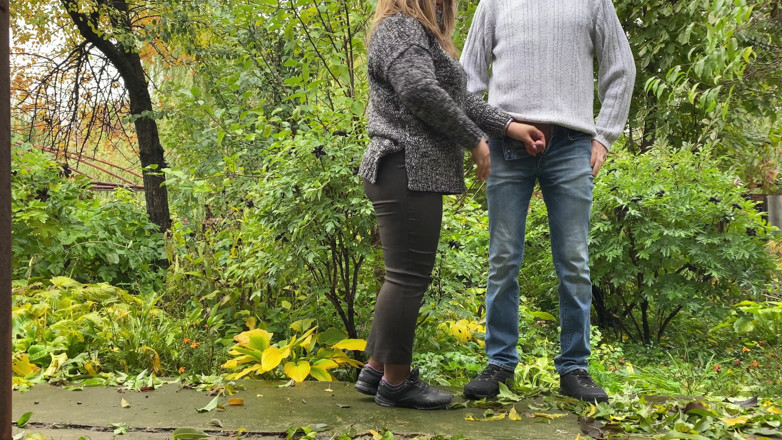 OurFetishLife: Hot stepmom did it to me again outside