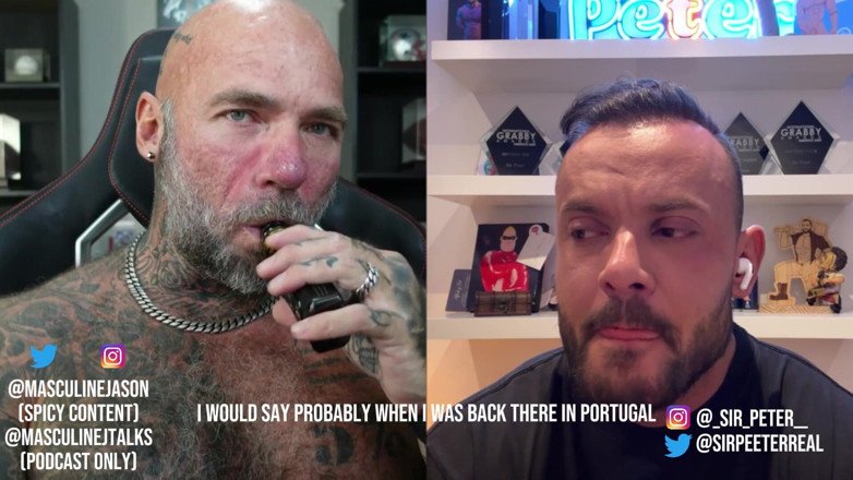 Raw and Uncensored with Masculine Jason: Confessioni della porno star - Sir Peter (episodio 172)