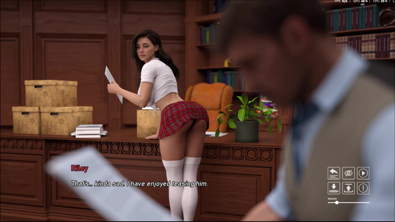 Johannes Gaming: De Bauchery 35 학장이 Rileys 엉덩이에 자지를 문지르다