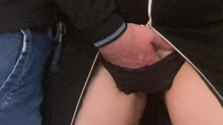 Niki studio: Subway Fantasy! Hairy MILF Fingered Under Dress