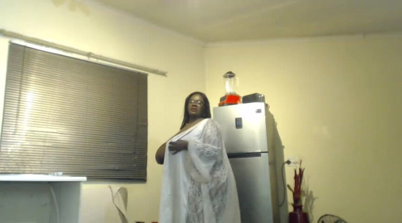 Legendary Booty Overdose: African Fat Ass SSBBW Strip Teasing and Moaning