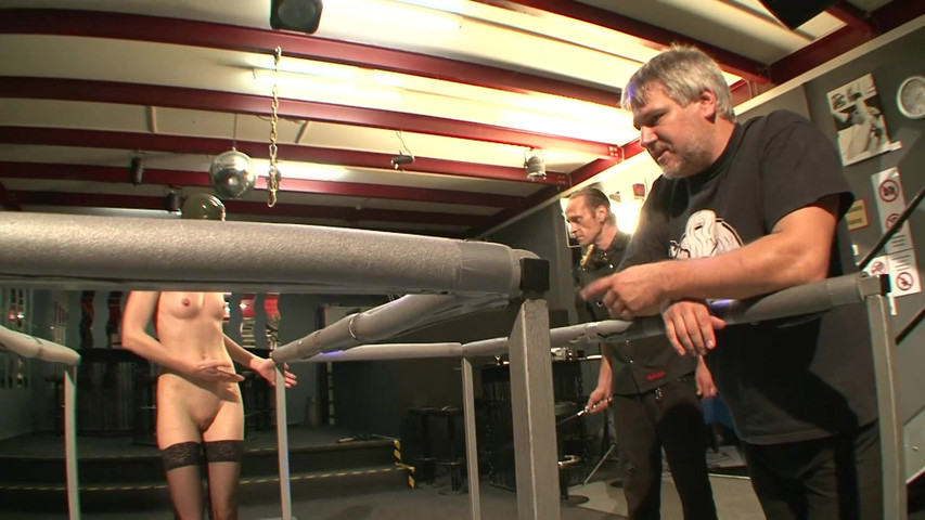 BDSM German Maso Girl Fingering with Mask (Absolute BDSM)