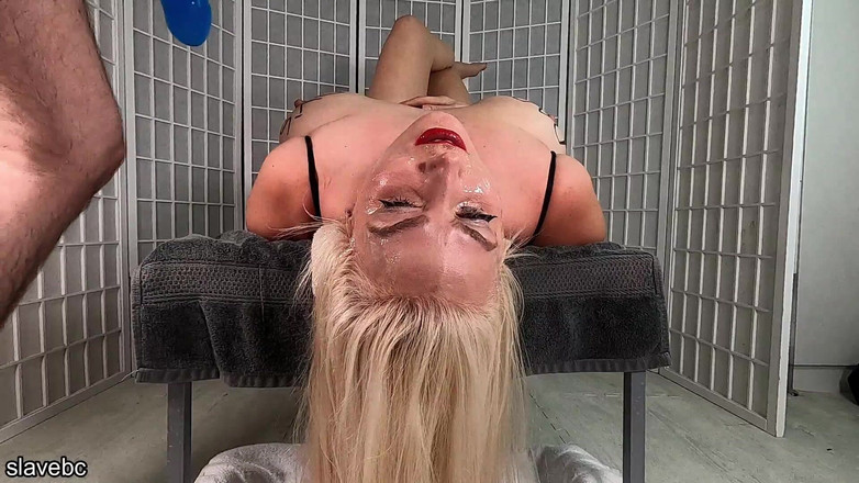 slavebc: Nedbalý deepthroat trénink pro tátu