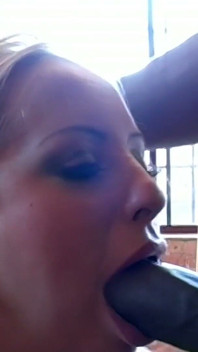 Blonde Big Tits Porn Babe Natalie Heck Fucks BBC and Gets Big Messy Facial