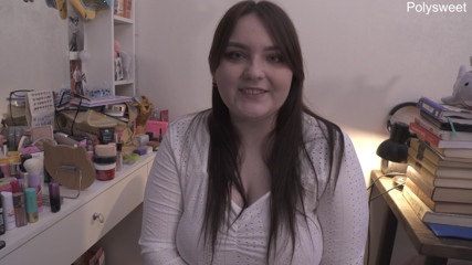 Polly Sweet: Ik ga je in haar kont neuken en je gaat...