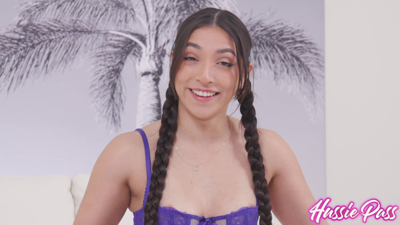 Hussie Auditions: Seks threesome bareng si cewek hot madison wilde dan kai...