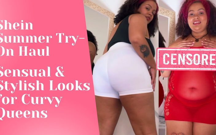 Cutiepiie Chubby: Annacutiepiie - Shein Summer Try-on Haul | Seksowny i stylowy wygląd kręconych...