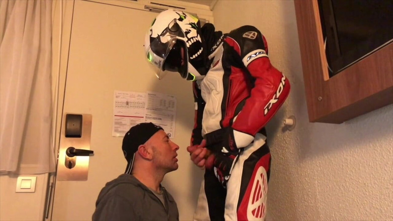 Jess Royan XXX: Amazing fetish submission for Jess and straight motorbiker