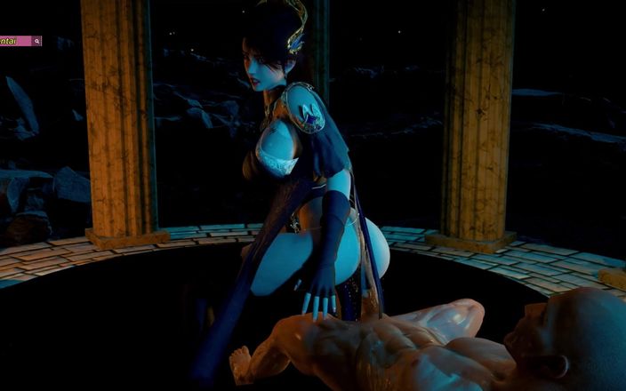 Soiyu Hentai: Cao Ying Curves in Motion: Animated Dreamgirl - animație 3D