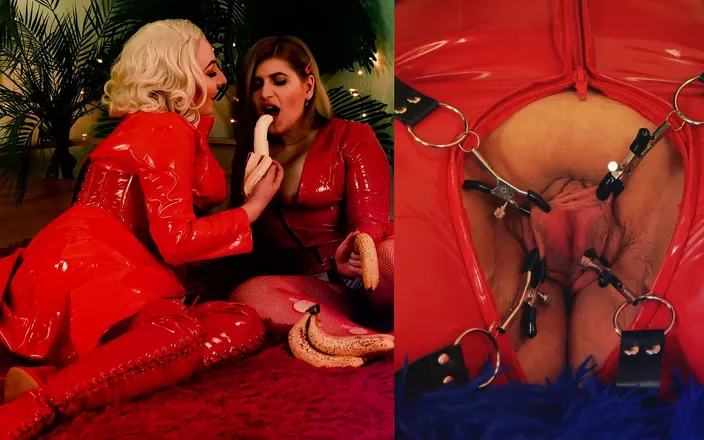 Arya Grander: Pussy Fuck and Balloon Fetish, Foodsplosh. Kinky MILFs Have Pervert...
