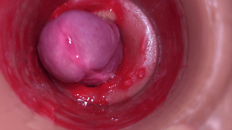 Creme sperm: 阴道里的超级精液。优秀的内部摄像头。4k