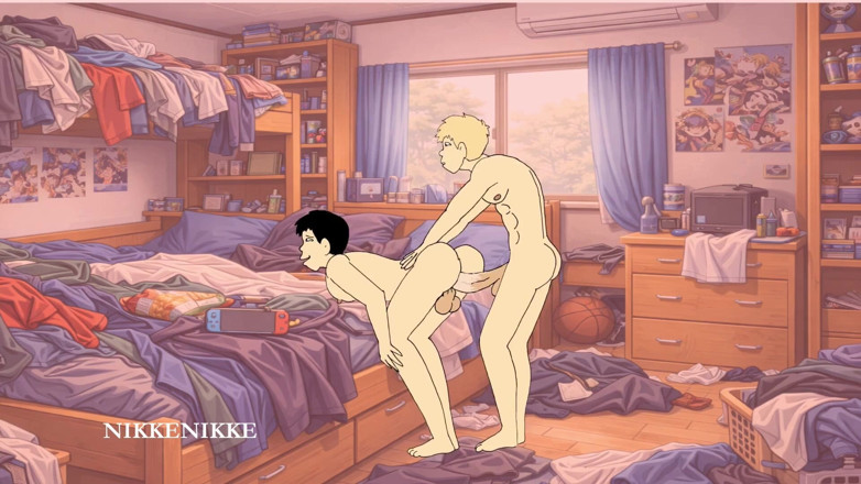 Nikkenikke animation: याओई हैंडजॉब जोड़ी से लेकर तीव्र चिमनी स्वीपिंग तक