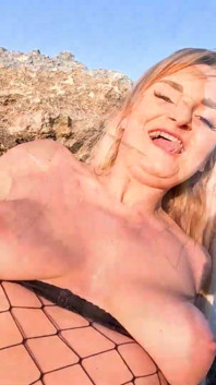 Teen Outdoor Fucking Doggystyle and Riding and Blowjob!