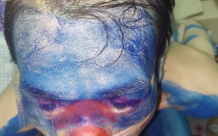Clown likes to play with colors: Le clown aime jouer avec les couleurs, partie 13