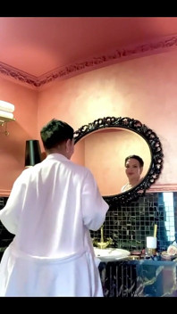 Bộ đồ lót màu đỏ mới của tôi